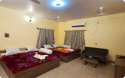 Deluxe 4 Bedded Cottage at Baranti