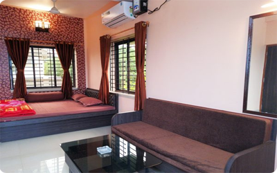 Terrace Room Back Side – Double Bedded