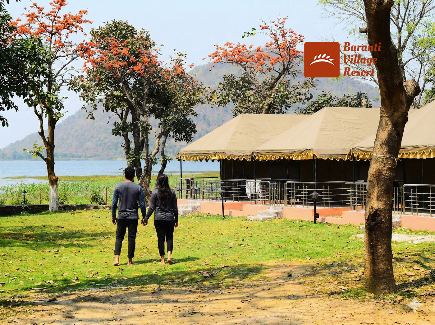 Baranti Hotels Near Lake for Couples | Best Lake Side Resort in Baranti